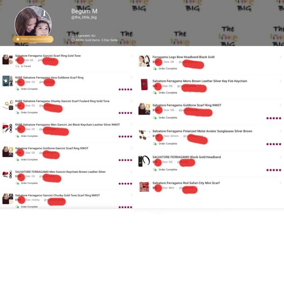 RARE Ferragamo Timeless Chic Gancini Chunky Gold Tone Scarf Ring MINT - Picture 5 of 5